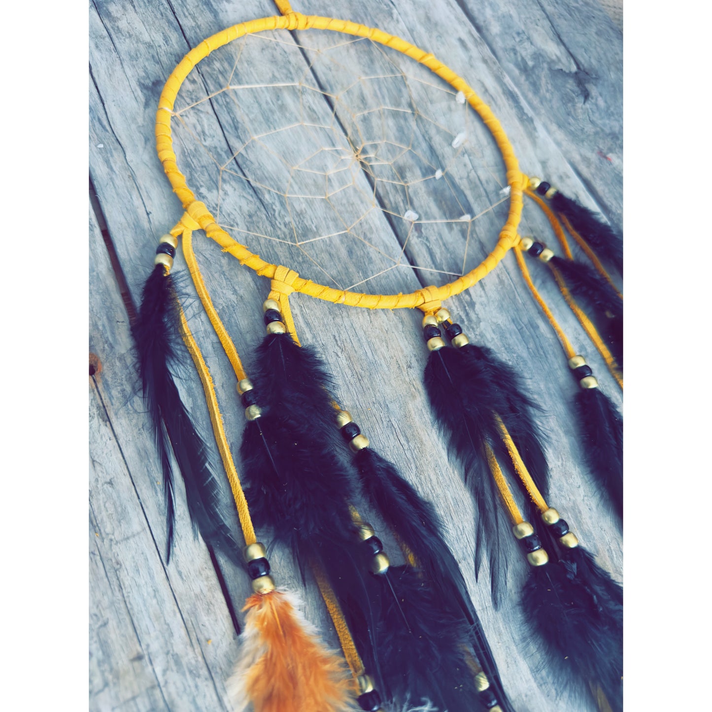 Capteur de rêves immense vue de proche