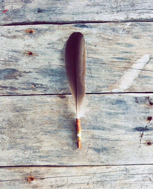 Plume autochtone ceremonie