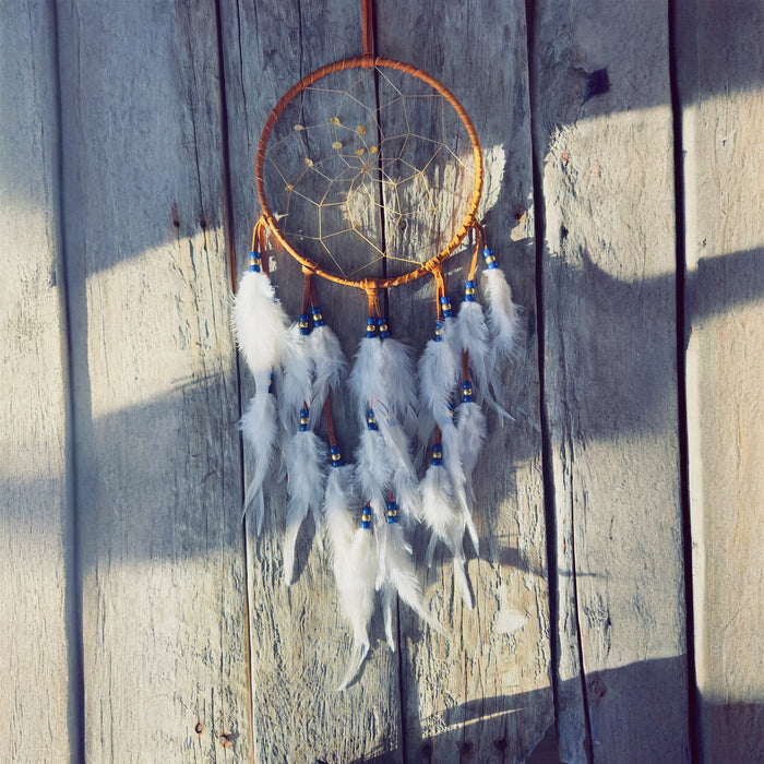 Dream catcher 8 inches grounding handmade warmth and stability