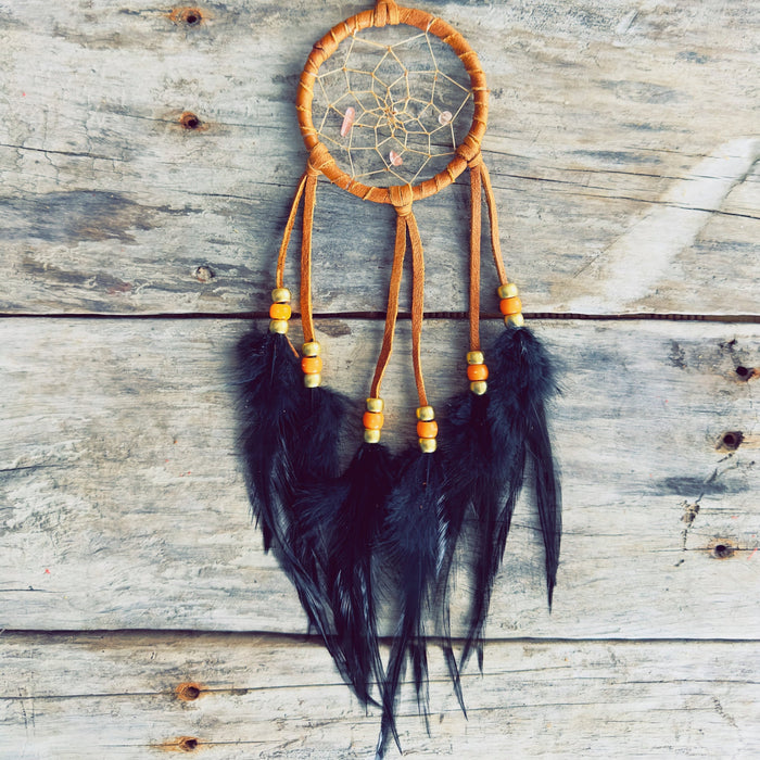 Authentic Native American Dream Catcher - 3" - Handmade