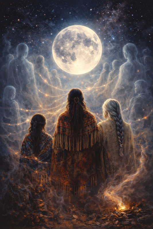 La légende des esprits qui veillent : le fil entre les mondes