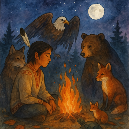Légende autochtone : La nuit où les animaux ont donné un nom