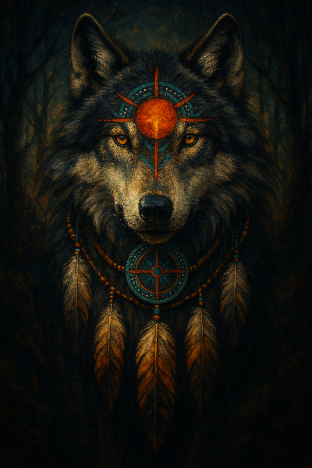 La légende du Loup-Miroir : celui qui révèle ce que les humains refusent de voir