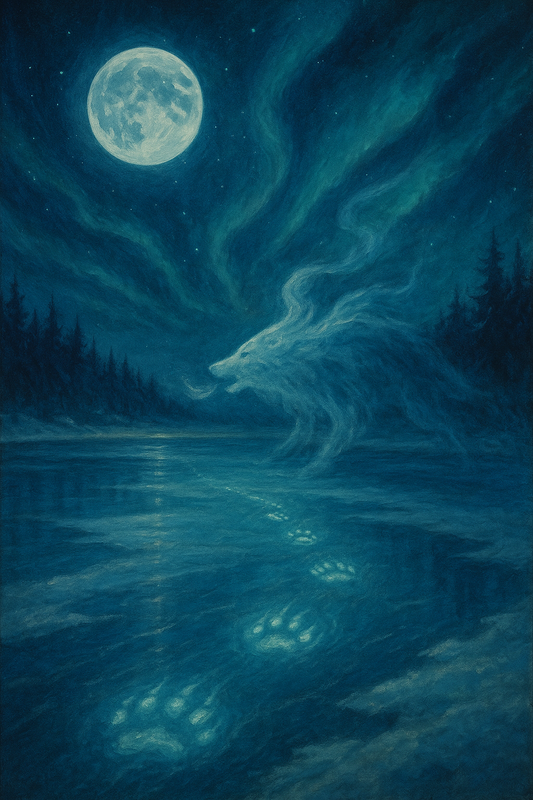 Ils ont entendu un hurlement au sommet du lac… mais ce n’était pas un loup