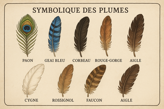 Quelle est la signification symbolique des plumes ?