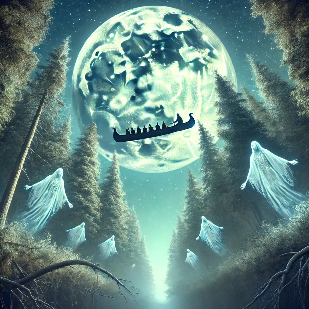 La-chasse-galerie-une-légende-autochtone-de-respect-envers-la-nature Artisanat Autochtone