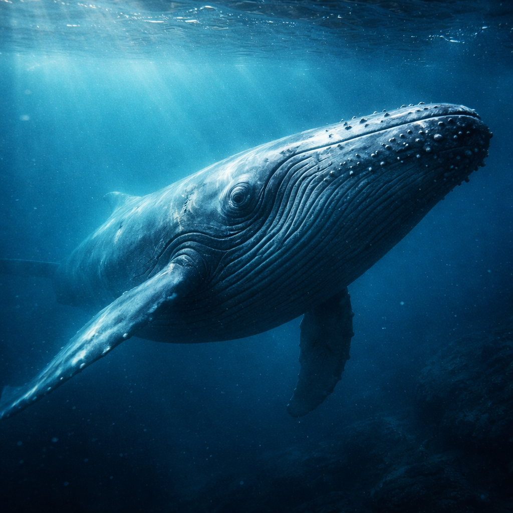 Chant de la baleine représentant communication intérieure intuition collective et lien avec les origines