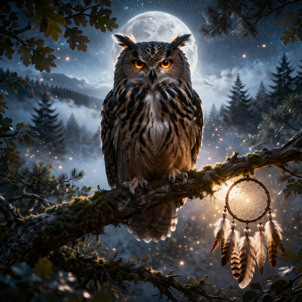 Animal totem hibou signification et message spirituel profond