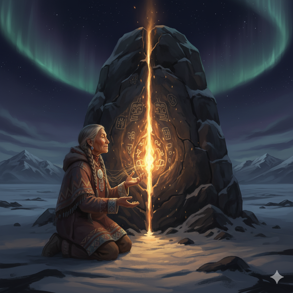 Legend of the Whispering Rock | Indigenous tale of inner strength and fire