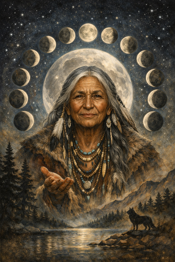The 13 Moons: The Sacred Teachings of Grandmother Moon