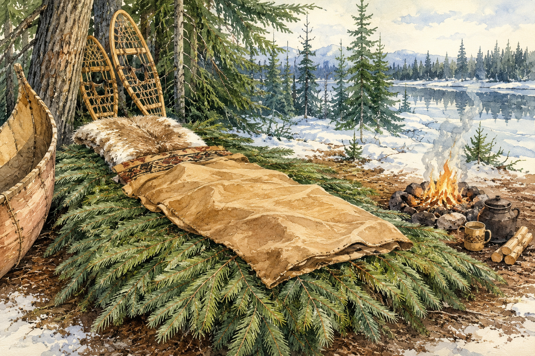 Peut-on vraiment dormir sur des branches de sapin en forêt ?