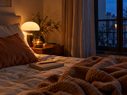 Rituel du soir pour bien dormir : créer un passage doux entre la journée et la nuit