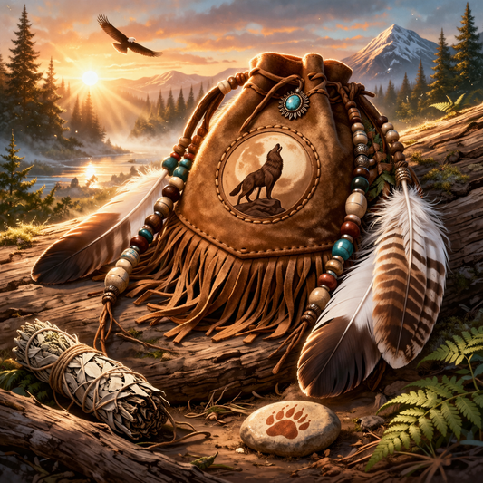 Sac de médecine et animal totem lien spirituel et protection intérieure