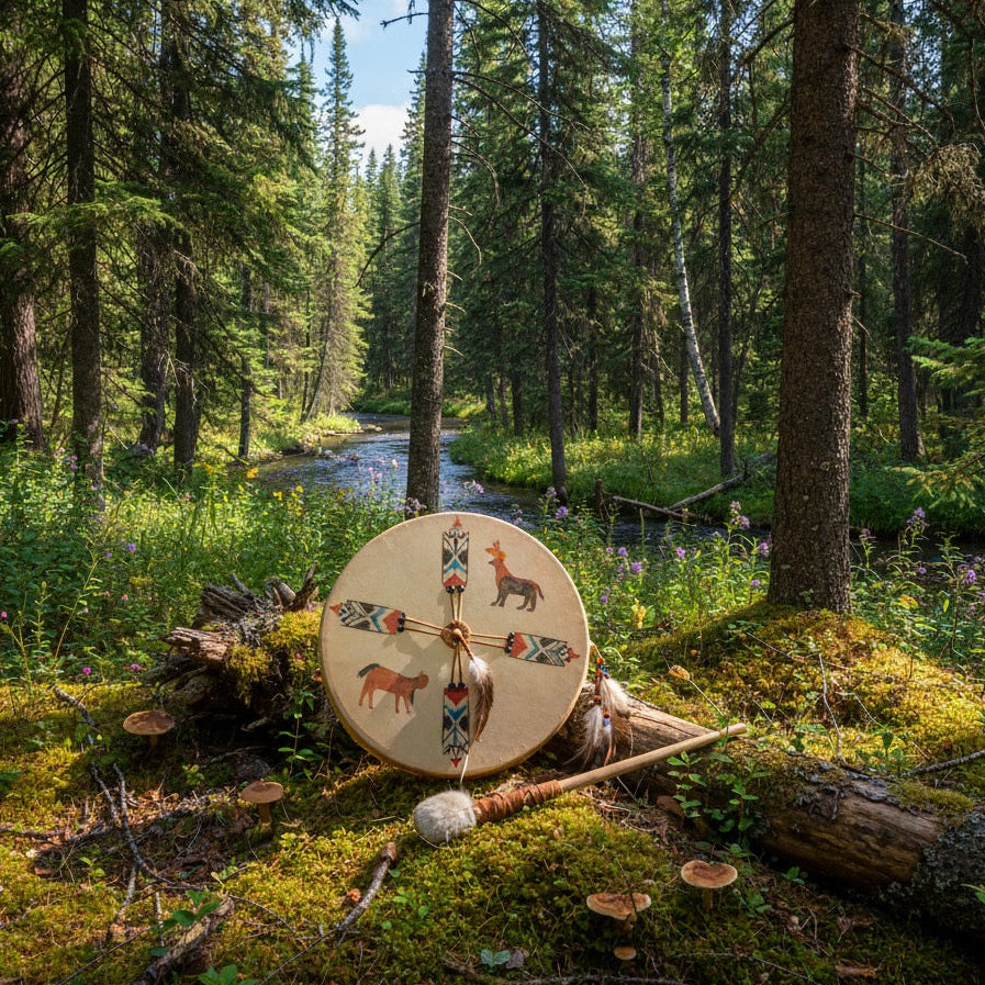 Comment je crée un tambour en peau de cerf : étapes, savoir-faire et symbolisme