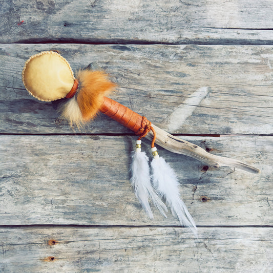 Indigenous Spiritual Rattle – Living breath of the land