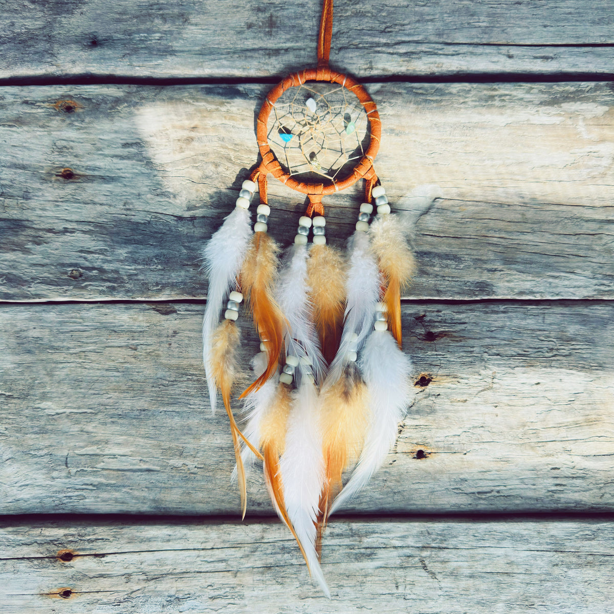 The Dreamcatcher – Native moose hide dreamcatcher