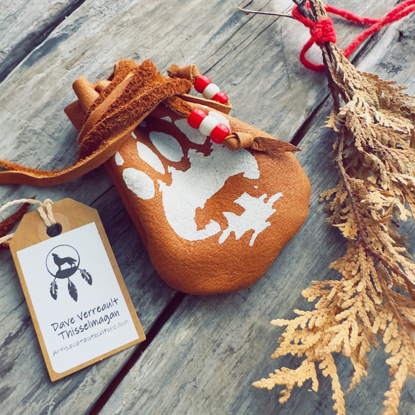 Sac de médecine autochtone de l’ours – stabilité et enracinement