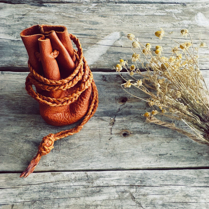 Native American medicine bag – large size spiritual journey