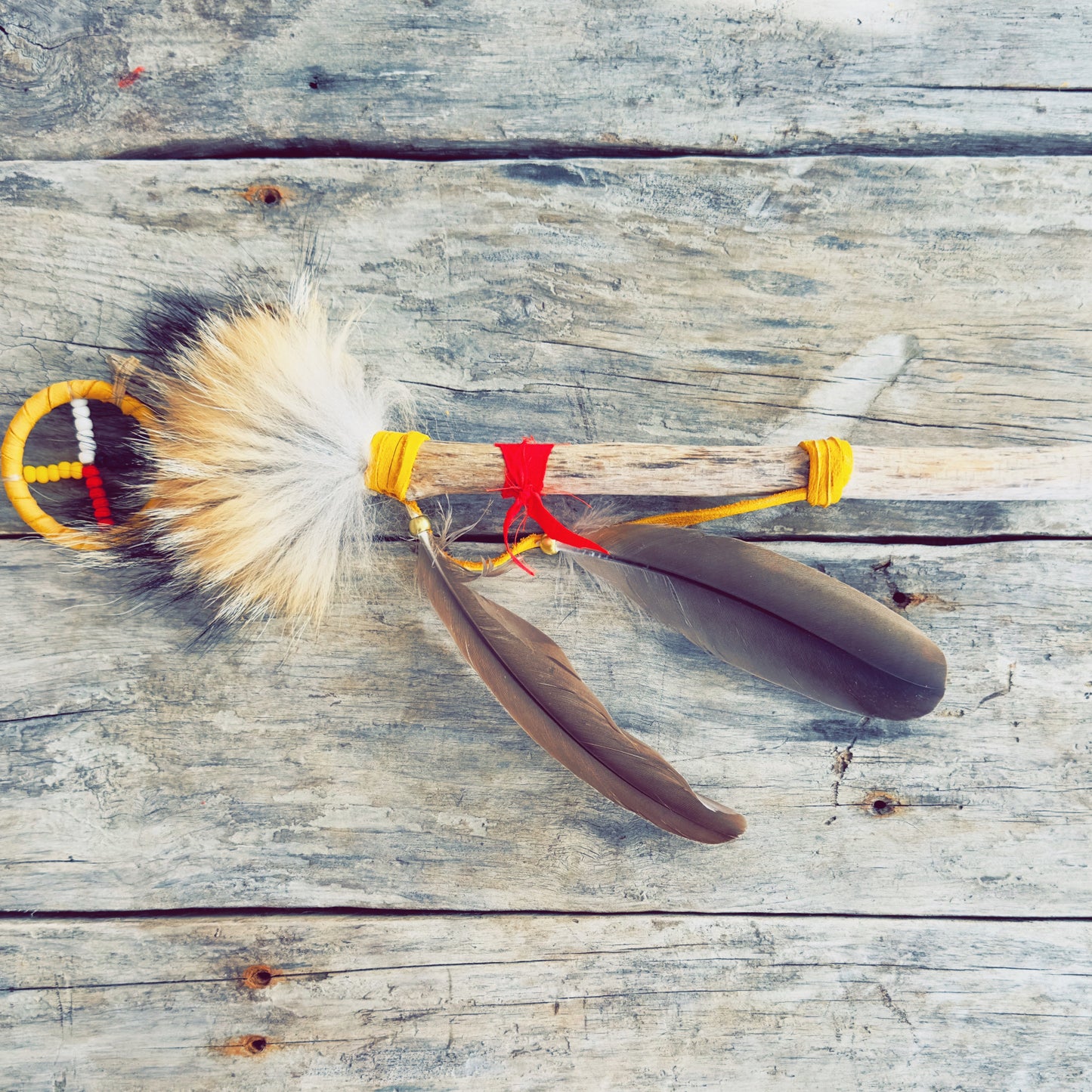 Bâtons de parole autochtones – modèle coyote