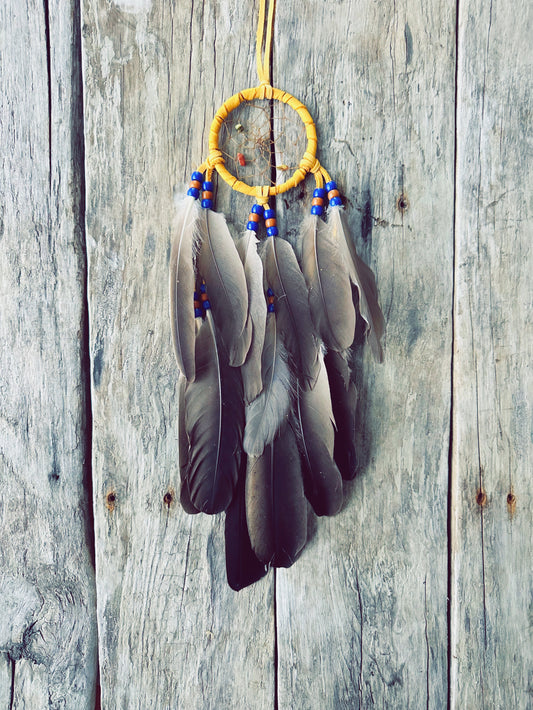 #46 - Capteur de rêves en cuir d’orignal : charme et authenticité - Artisanat Autochtone 