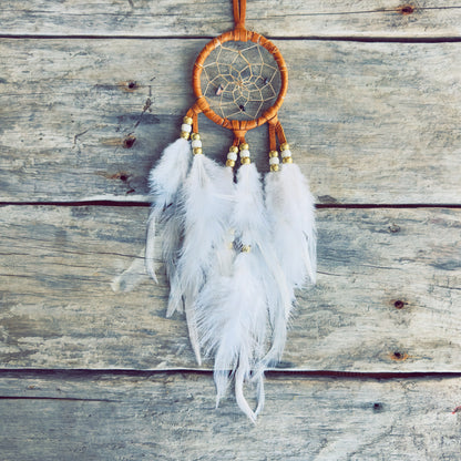 Spiritual nature inspired handmade dreamcatcher