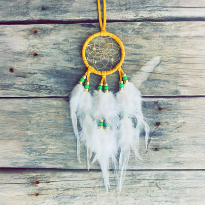 Traditional style Indigenous dreamcatcher crafted by an artisan