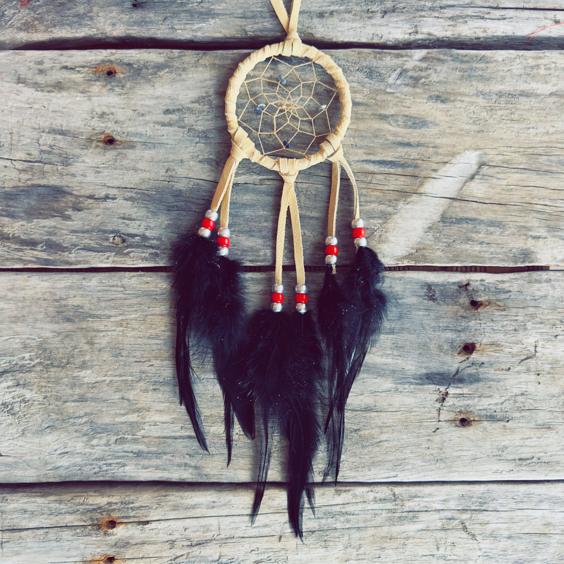 Traditional Indigenous dreamcatcher symbol of protection and sacred teachings