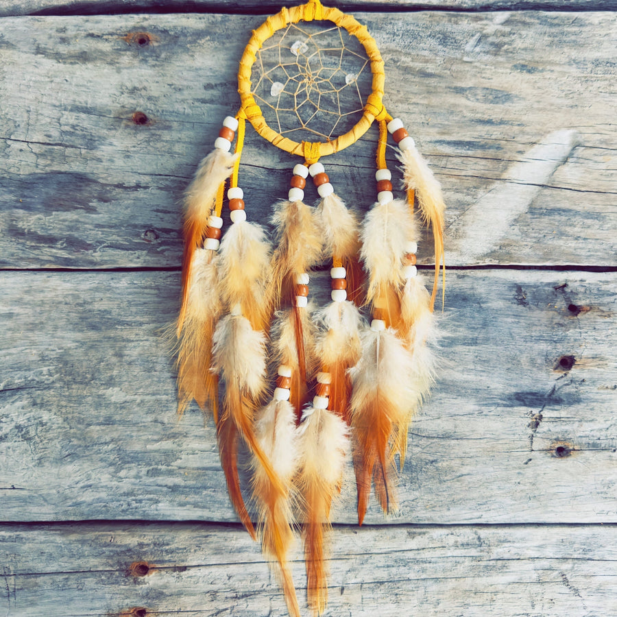 Handmade Indigenous dreamcatchers crafted with care and respect