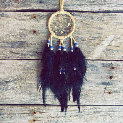 Traditional Indigenous dreamcatcher crafted by Native artisan