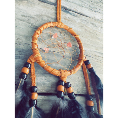 Dreamcatcher inspired by the Native legend of the Spider Woman, a sacred story about protection and connection.